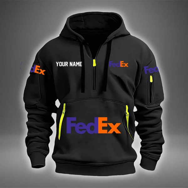 Personalized Fedex 2D Quarter Zip Hoodie Htvq12133-image