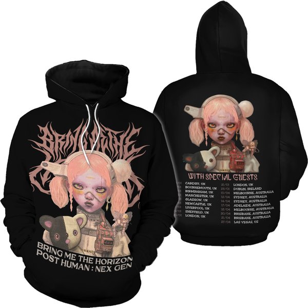 Bring Me The Horizon Post Human Nex Gen Hoodie 3d Shirts