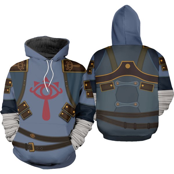 Stealth Set Link Zelda Costume Hoodie Jogger-image