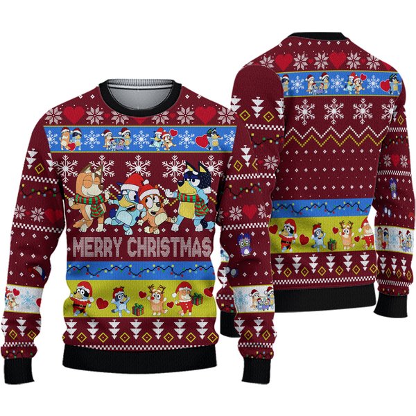 Ugly Christmas Sweater, Blueydad Ugly Sweater