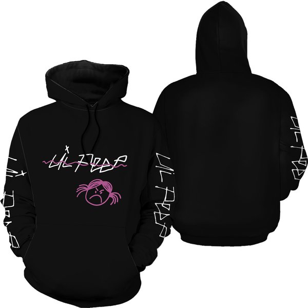 Lil Peep Rapper Music 3d Print Hoodies Pullover