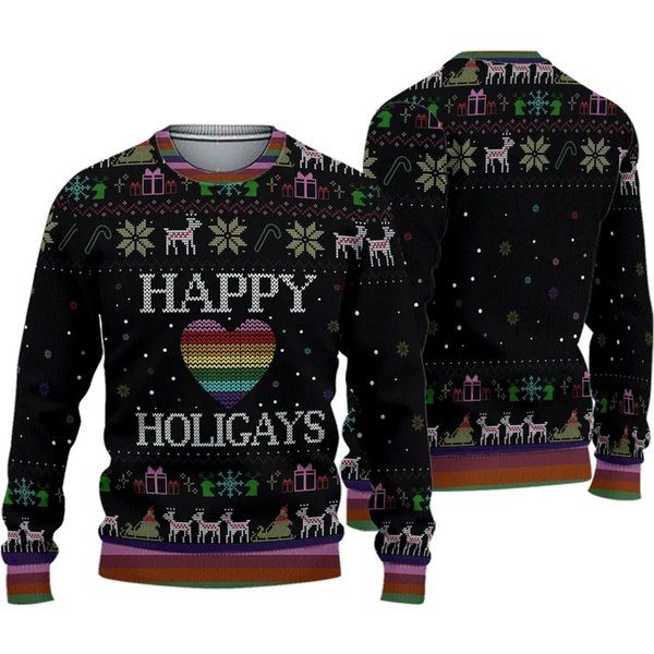 Happy Holigays Christmas Ugly Sweater-image