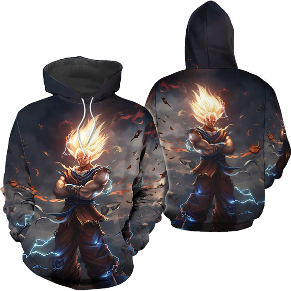 Dragon Ball Hoodie, Anime 3D Hoodie-image