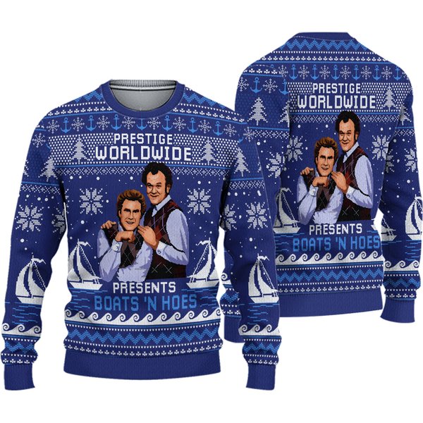 Step Brothers Ugly Christmas Sweater Funny Holiday Gift For Step Brothers Fans-image