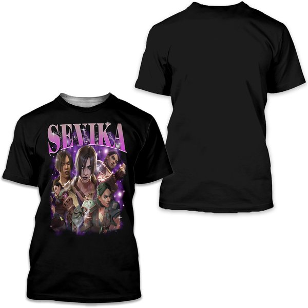 Sevika Arcane Bootleg Shirt League Of Legends Fan Gift-image