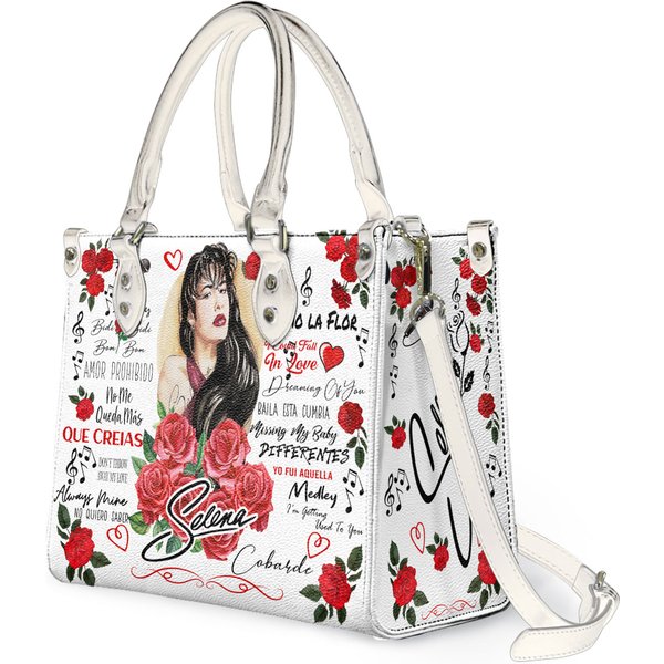 Selena Quintanilla Personalized Leather Bag, Selena Quintanilla-image