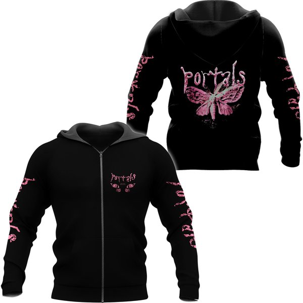 Melanie Martinez Portals Tour Zipper Hoodies-image