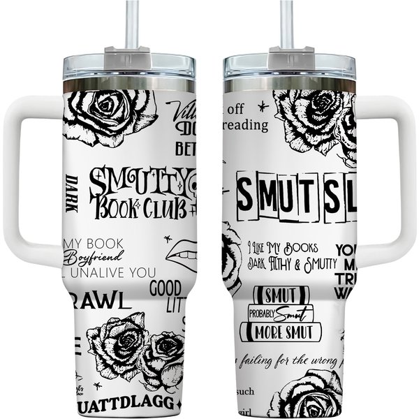 Smutty Book Club 40oz Engraved Tumbler