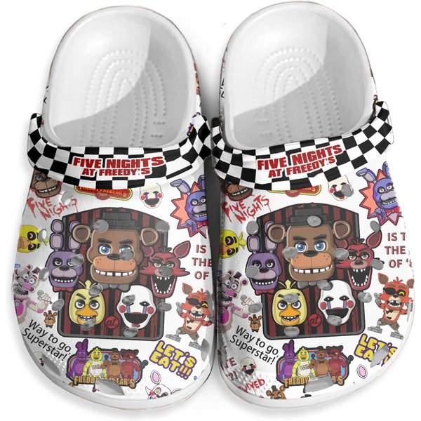 Five Nights At Freddy's Clogs, Five Nights At Freddy's Sandals-image