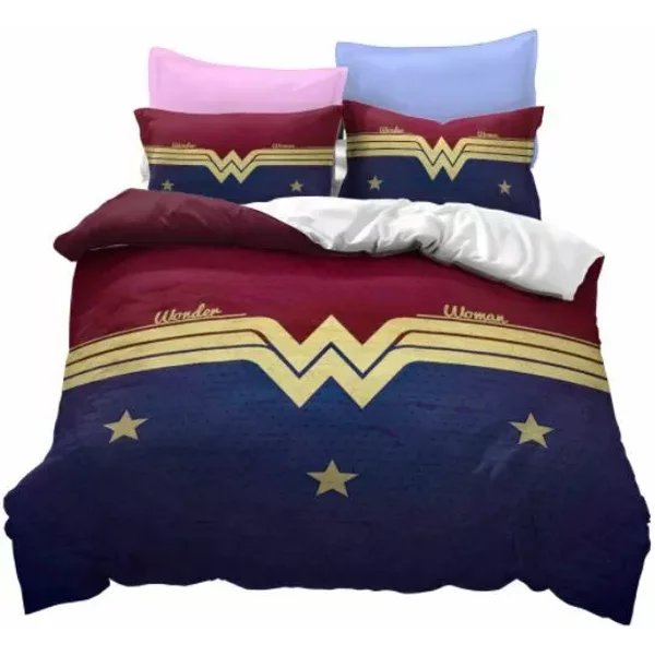 Wonder Woman Single/Double/Queen/King Bedding Set-image
