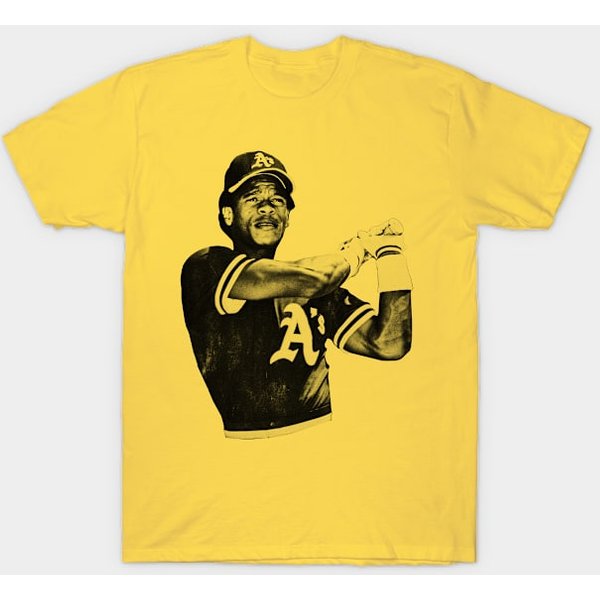 Vintage - Rickey Henderson - Vintage - T-Shirt-image