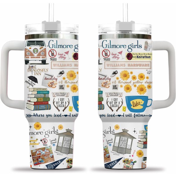 Gilmore Girls Sublimation 40Oz Tumbler-image