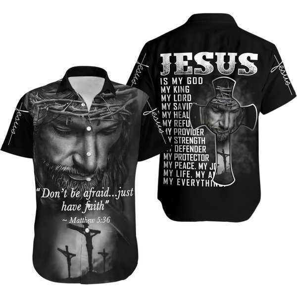 Jesus Is My Everything Summer 3D Hawaii Shirt-image
