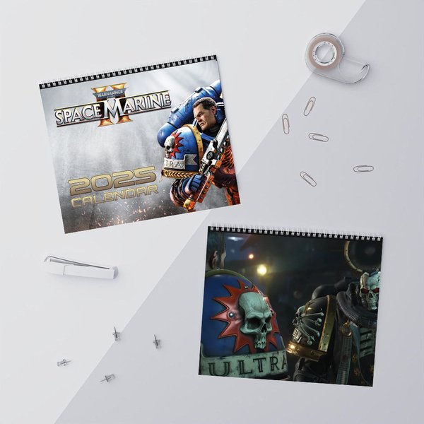 Warhammer 40K Space Marines Wall Calendar (2025)-image
