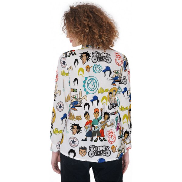 B182 Vintage Women Casual Shirt, B182 Cute Shirt, Woman Shirt-image