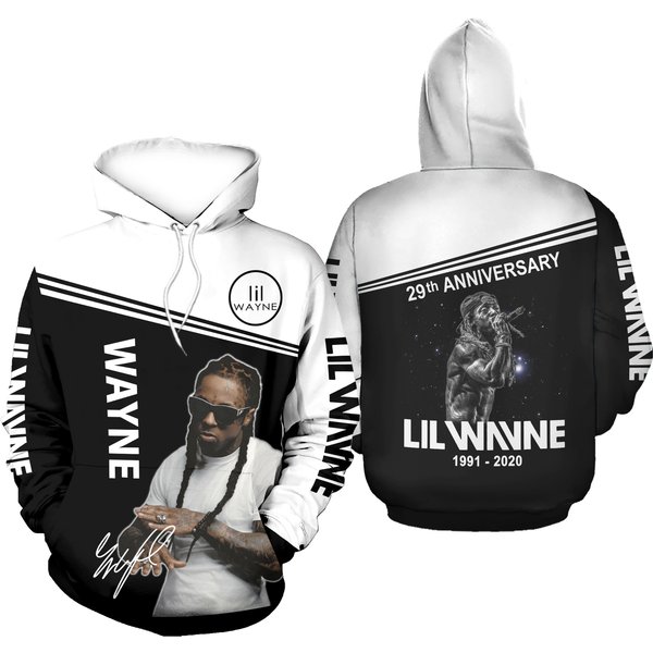 Lil Wayne Hoodie 3D All Over Printed Gift-image
