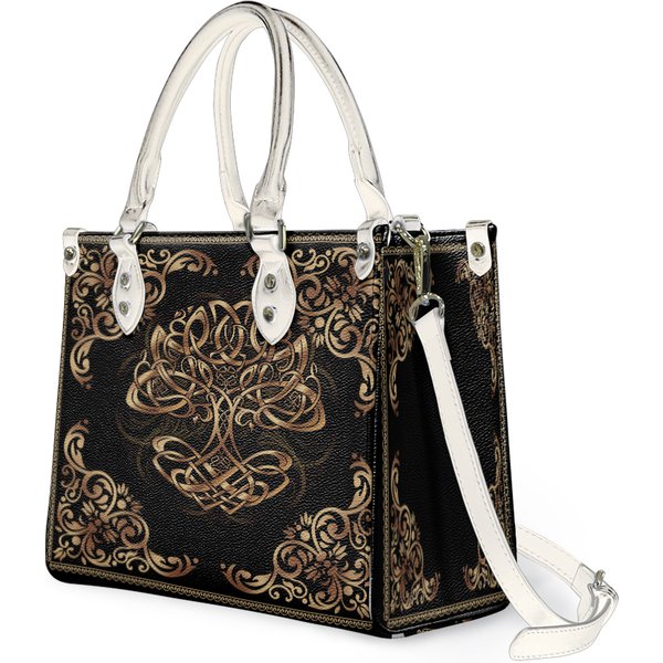 Viking Leather Bag Ravens Handbag, Ravens Handbag, Viking Handbag-image