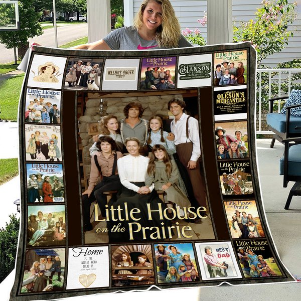 Little House On Prairie 70S Film Fleece Blanket-image