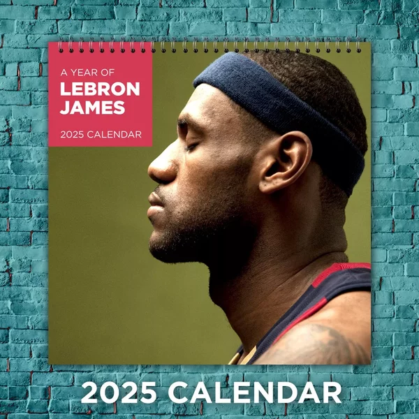 Lebron James 2025 Music Calendar-image