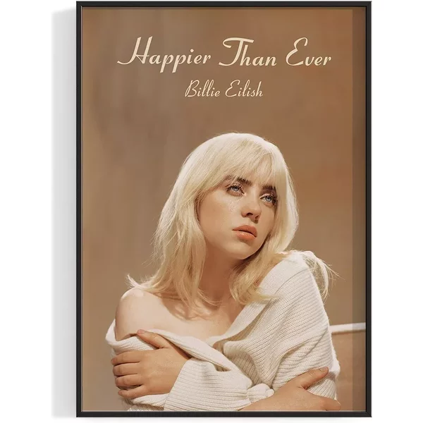 Billie Eilish 'Happier Than Ever' Poster-image