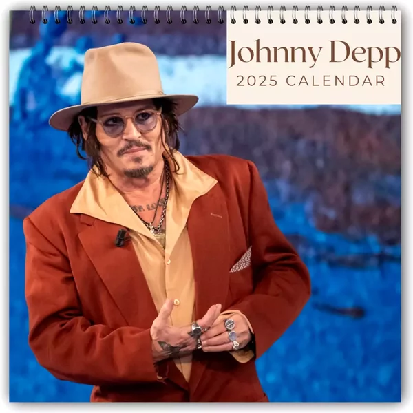 Johnny Depp 2025 Calendar