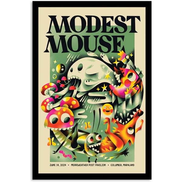 Modest Mouse Jun 14 2024 Merriweather Post Pavilion Columbia Maryland Poster-image