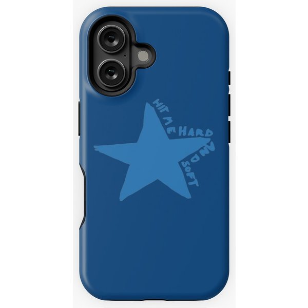 Hit Me Hard And Soft Billie Hand Draw Iphone Case-image