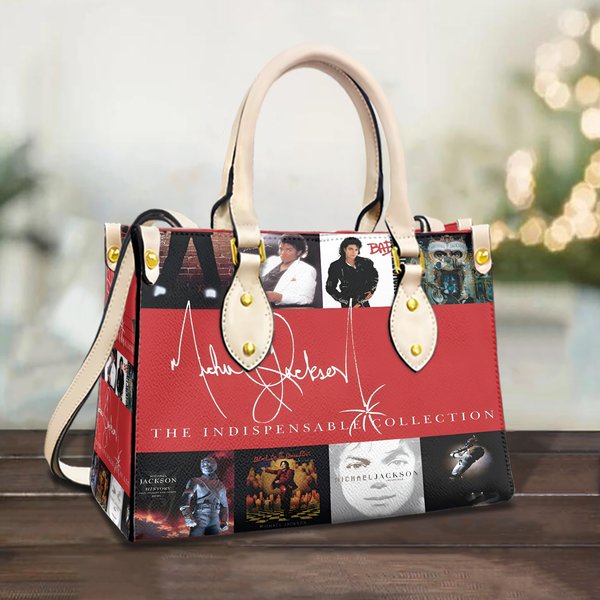 Michael Jacks Leather Bag, Music Fan Leather Bag-image