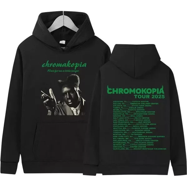 Tyler The Creator Tour 2025 Hoodie 2 Sides Hoodie-image