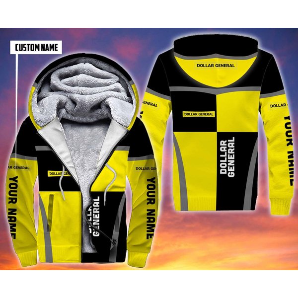 Personalized Dollar General Custom Fleece Hoodie, Fleece Hoodie-image