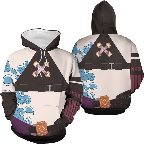 Arcane - Lol Jinx Cosplay Hoodie 3D Printed Hooded-image