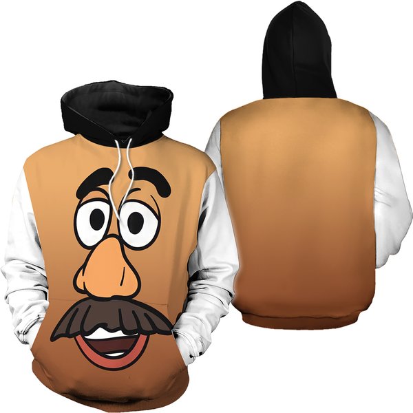 Mr Potato Head Cosplay Hoodie, Mr Potato Head Costume Hoodie-image
