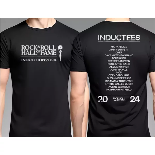 Rock And Roll Hall Of Fame Introduction 2024 Line Up Unisex T-Shirt-image
