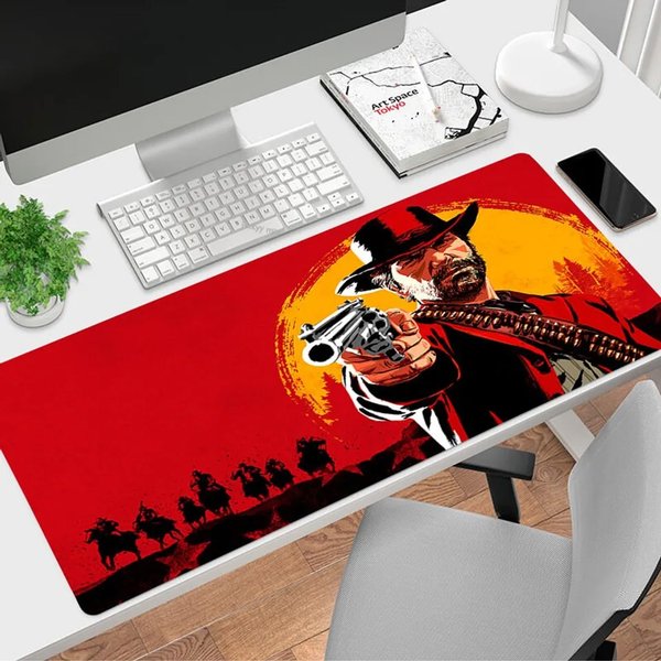 Red Dead Redemption 2 Mouse Pad ,Red Dead Redemption 2 Desk Mat-image