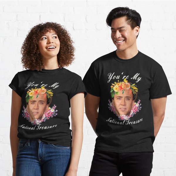 Nicholas Cage - You're My National Treasure - Nicolas Cage T-Shirt-image
