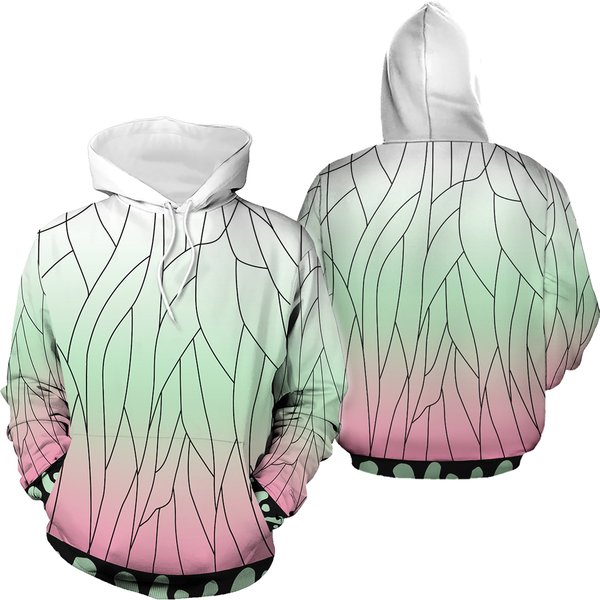 Kochou Shinobu Hoodie And Jogger Set Anime Costume