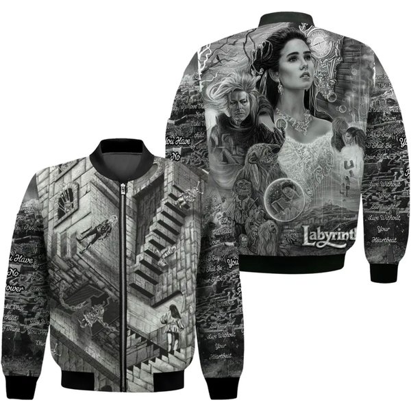 Labyrinth The Movie Women's Bomber Jacket-image