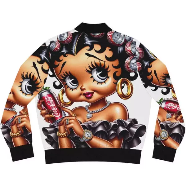 Betty Boop Women's Bomber Jacket-image