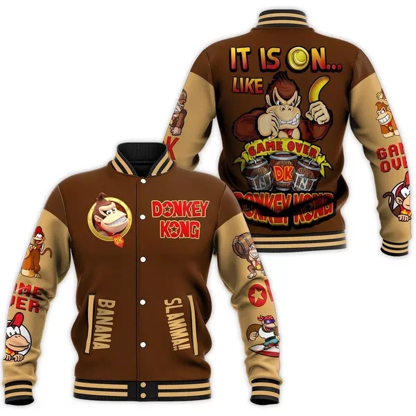 Donkey Kong , Super Mario Baseball Jacket-image
