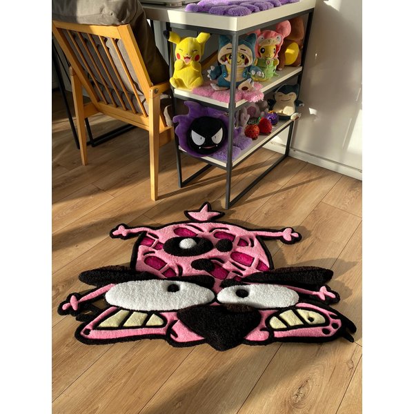 Courage The Cowardly Dog Rug Fluffy