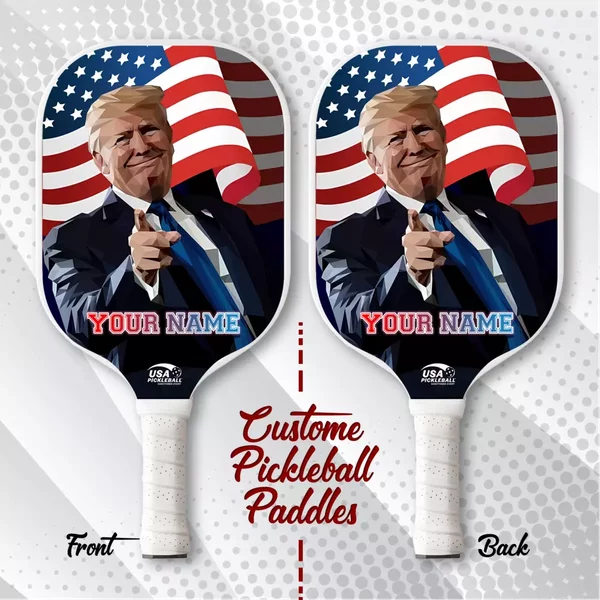 Personalized Donald Trump Pickleball Paddle-image