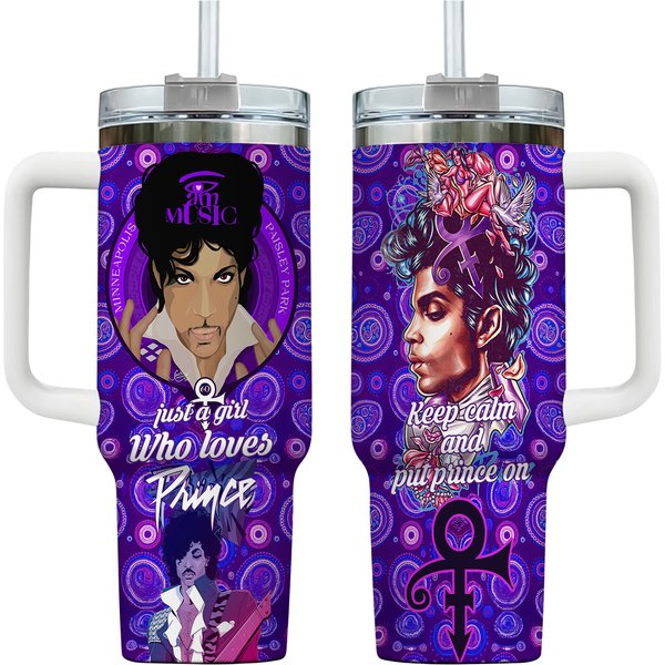Prince Purple 40Oz Tumbler-image