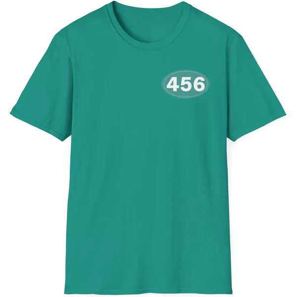 456 Contestant Squid Cosplay T-Shirt, Softstyle Tee For Fan-image