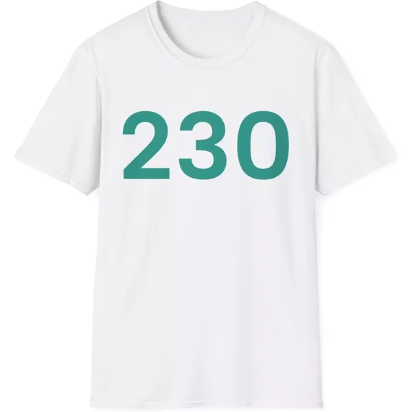 Minimalist Player 230 Squid Cosplay Unisex T-Shirt-image