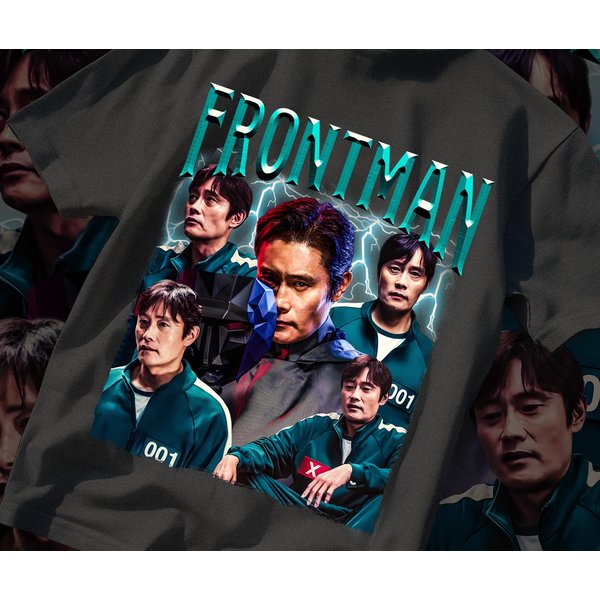 Lee Byung-Hun Inspired Vintage Graphic T-Shirt-image