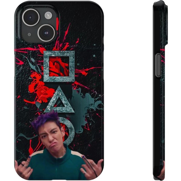 Squid Cosplay Phone Case, Thanos, For Iphone-image