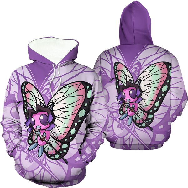 Demon Hoodies Teens Adults Casual Manga 3D Hoodie-image