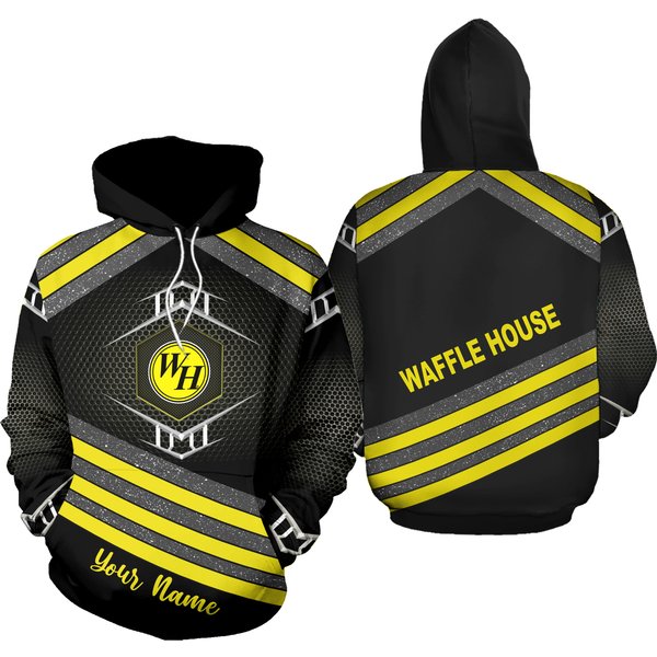 Waffle House Hoodie, Personalized 3D Hoodie-image