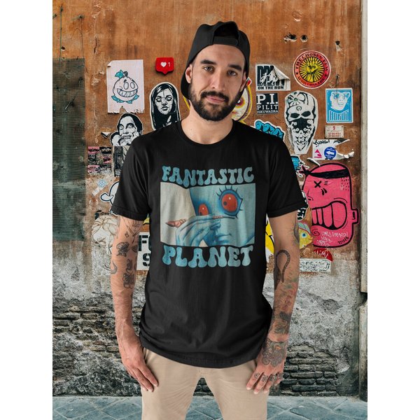 Fantastic Planet Shirt | La Planete Sauvage Tee | Bella Canvas | French Cinema T-Shirt-image