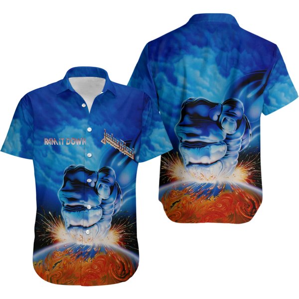 Judas Priest Band Aloha Summer Hawaiian Shirt-image